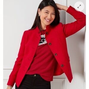 Talbots Women's Red Jacket Size 6 NWT